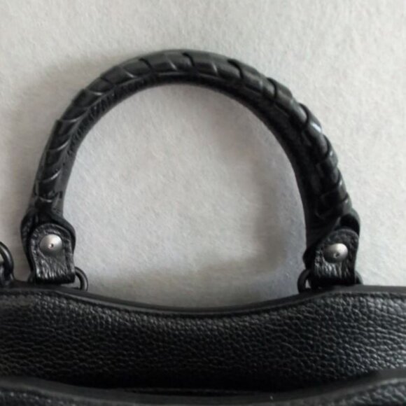 BALENCIAGA NEO CITY MOTO MINI BAG 💯 AUTHENTIC!!! COA NWT - Picture 10 of 13